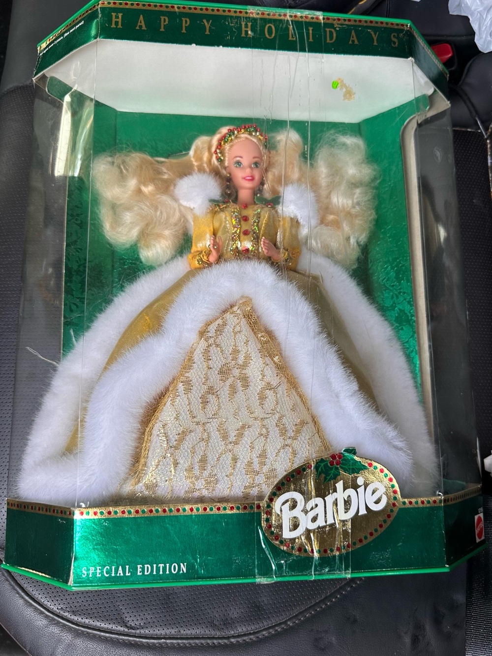 Vintage Barbie Special Edition Holiday Doll - Gold and White